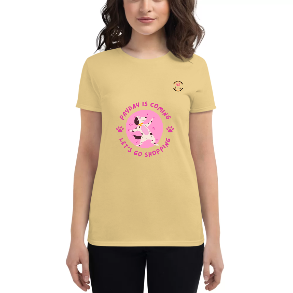 Womens Round Neck T shirt Payday FunDay