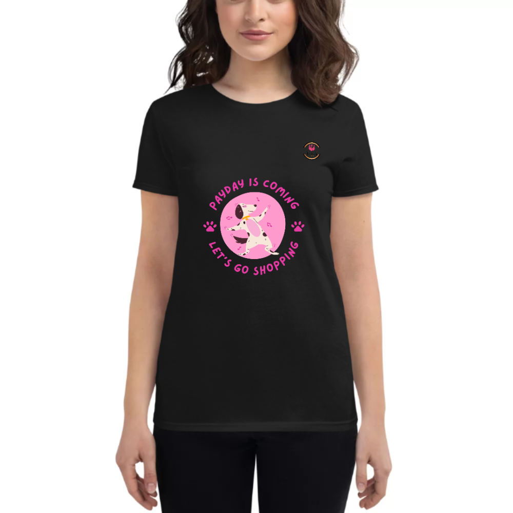 Womens Round Neck T shirt Payday FunDay