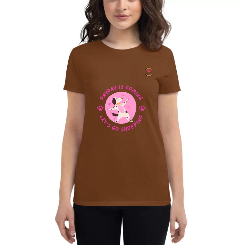Womens Round Neck T shirt Payday FunDay