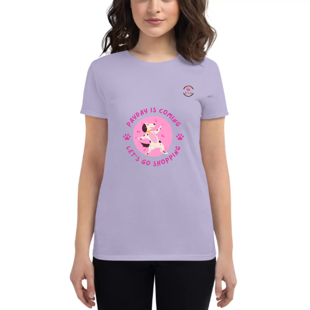 Womens Round Neck T shirt Payday FunDay
