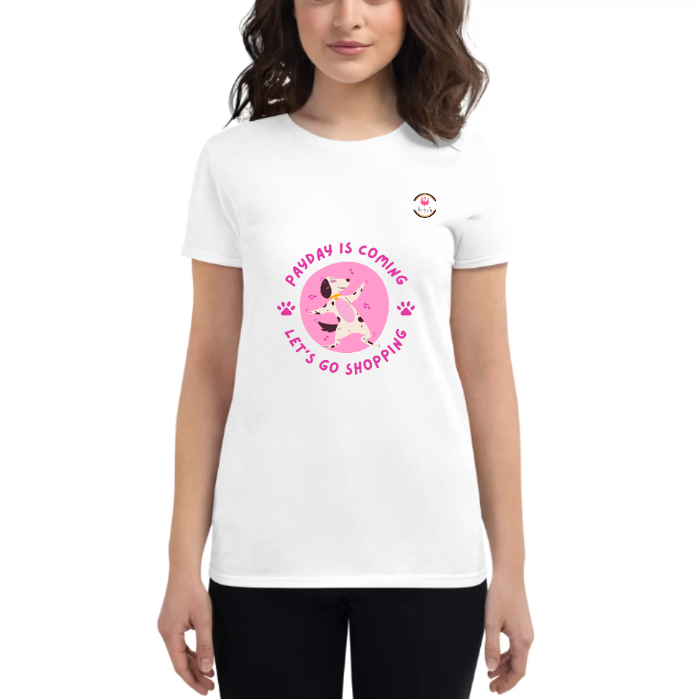 Womens Round Neck T shirt Payday FunDay