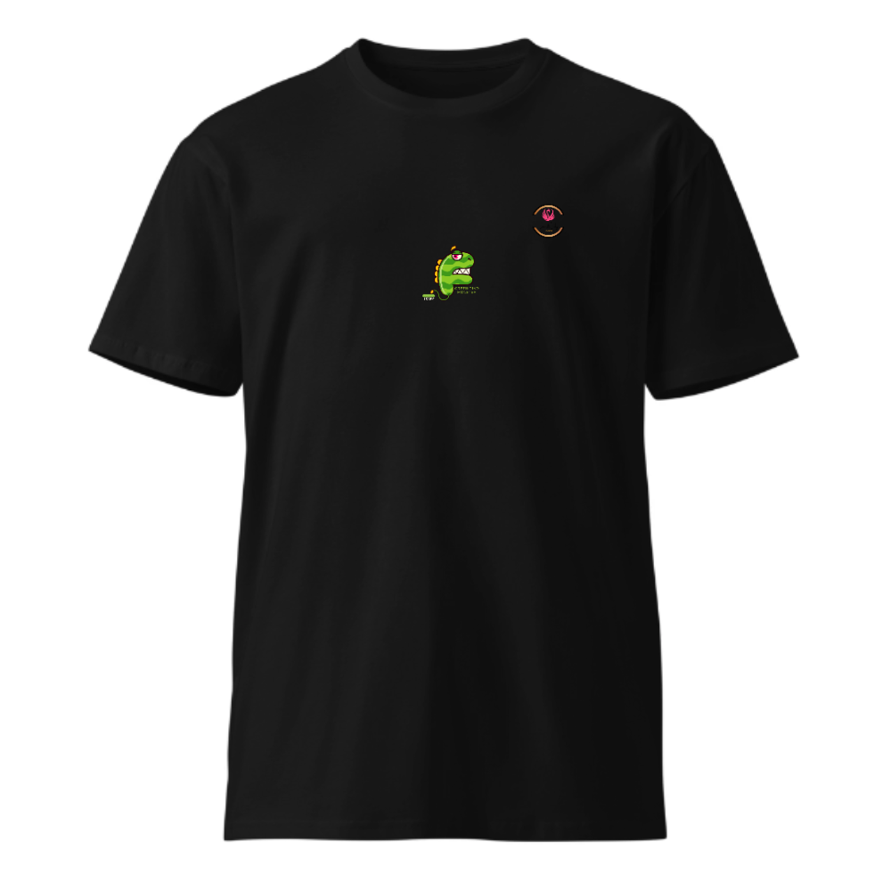 Unisex Premium Round Neck T shirt Not a Bad Dino Sure