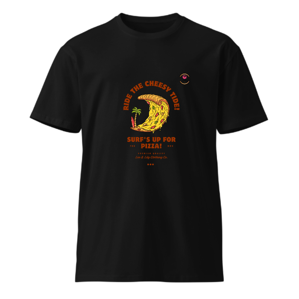 Unisex  Round Neck Cotton T shirt ONE Cheesy Tide