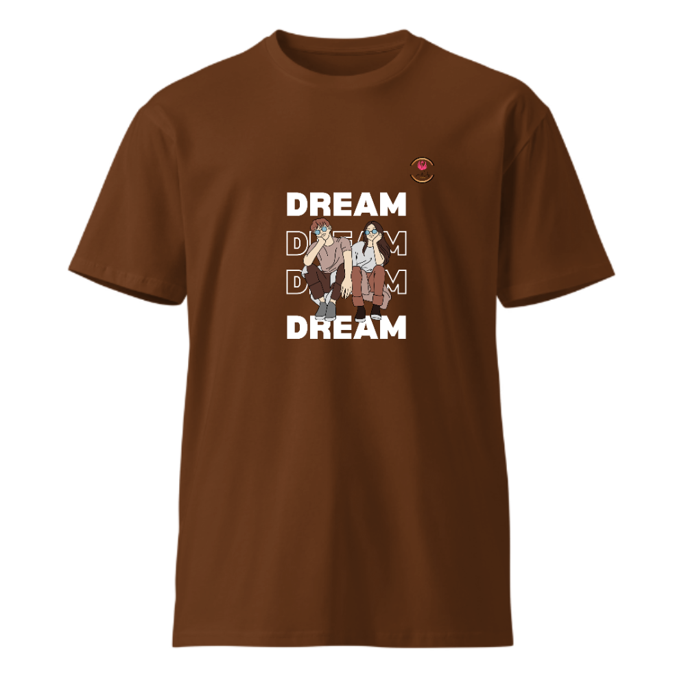 Unisex Premium Round Neck T shirt Always DREAM BIG