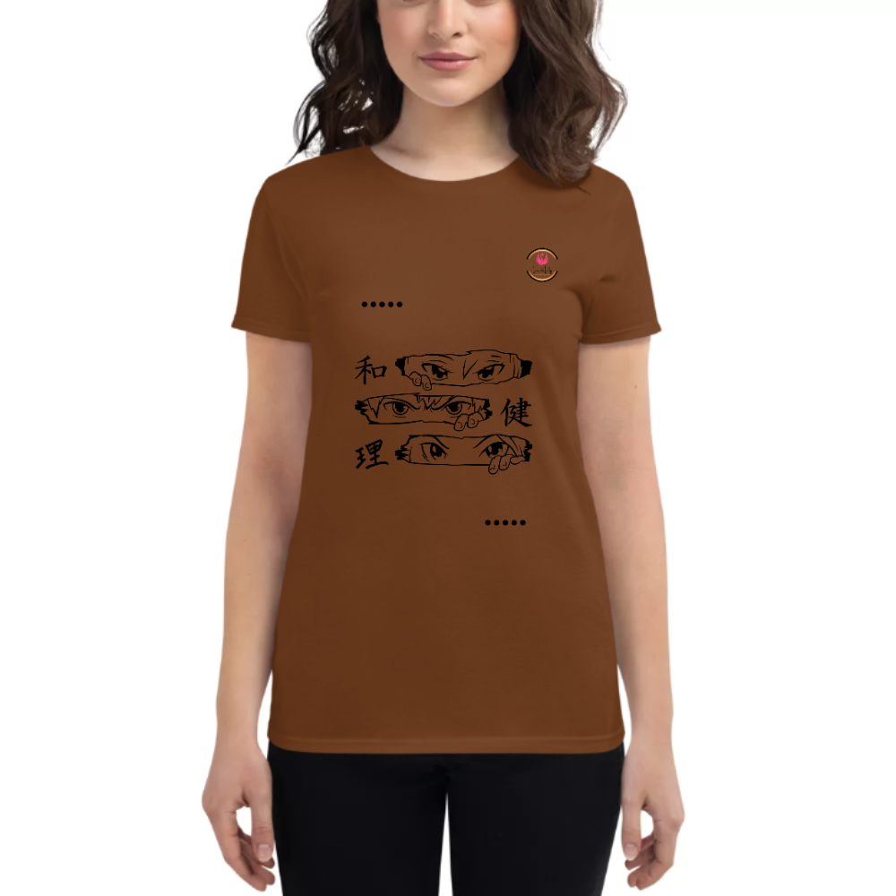 Womens Round Neck T shirt sneak peak the vibe