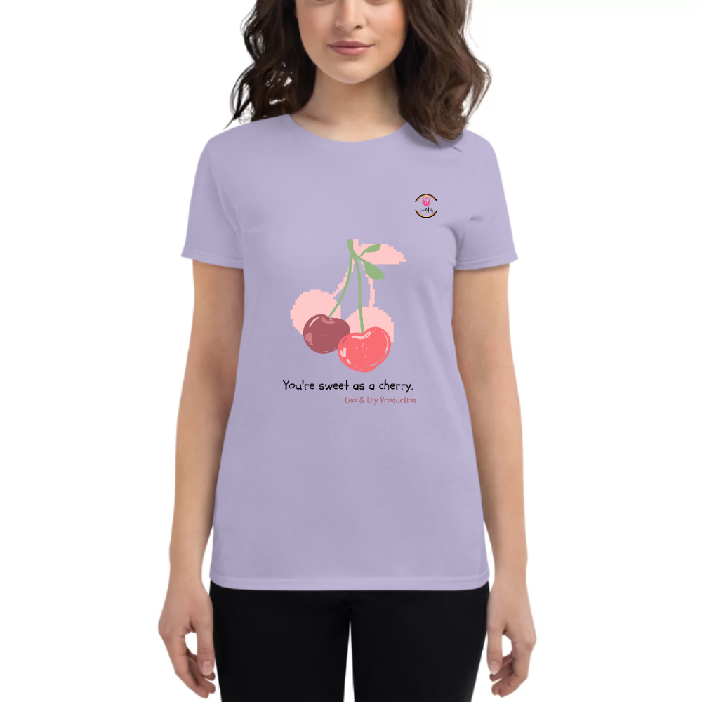 Womens Round Neck T shirt To Flex on Sweet Vibes