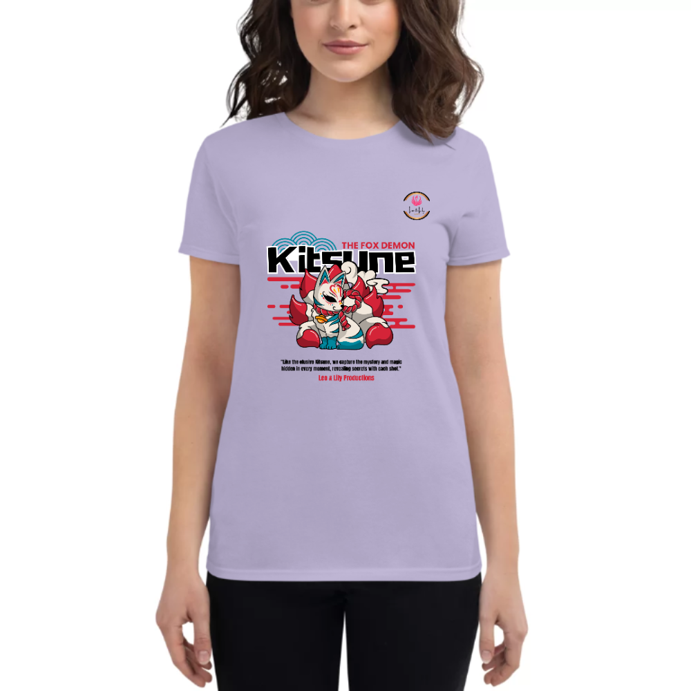 Womens Round Neck T shirt Wear the KAT SUNE