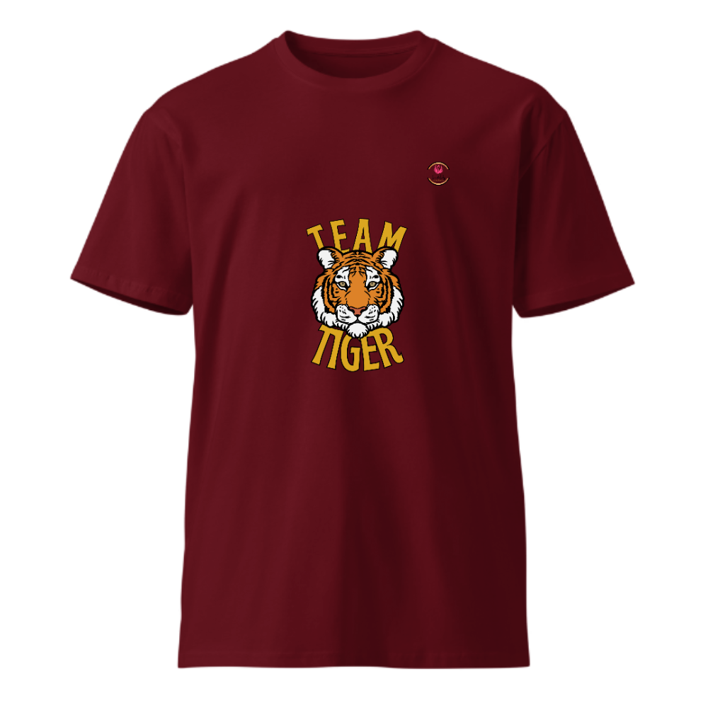 Unisex Premium Round Neck T shirt Team Tiger