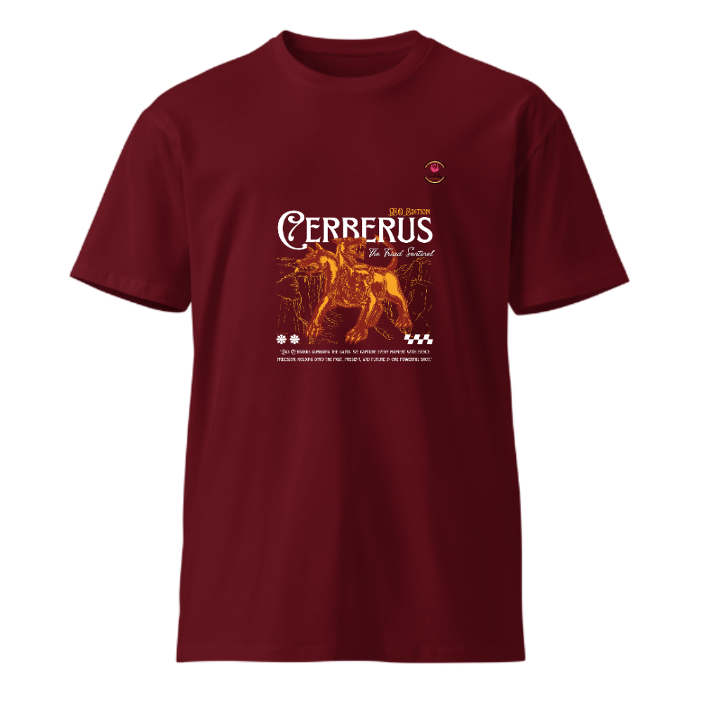 Unisex Premium Round Neck T shirt Designing CERRERUS