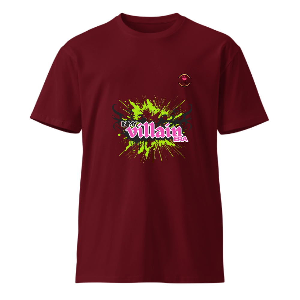 Unisex  Round Neck Cotton T shirt ERA NOT AURA