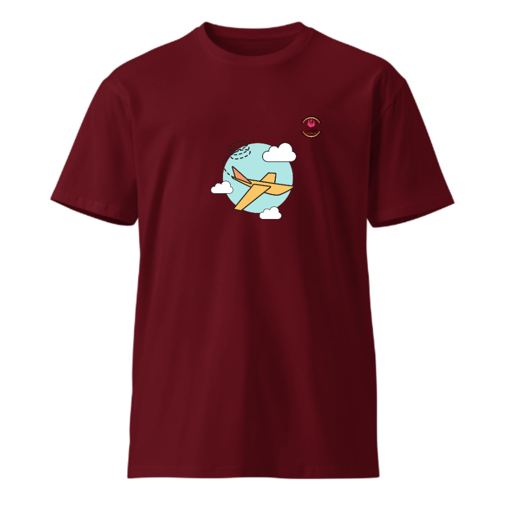 Unisex Premium Round Neck T shirt PaPEr FLy