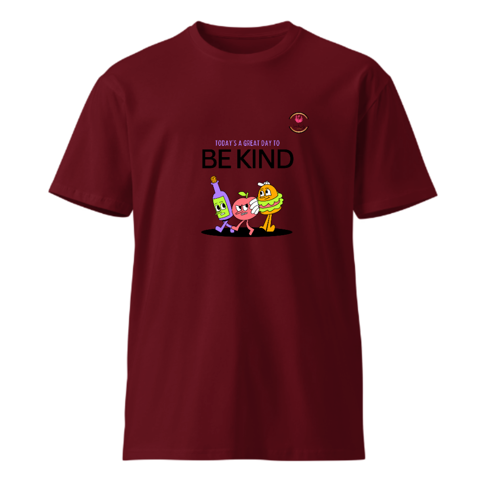 Unisex Premium Round Neck T shirt Be Kind Each Day