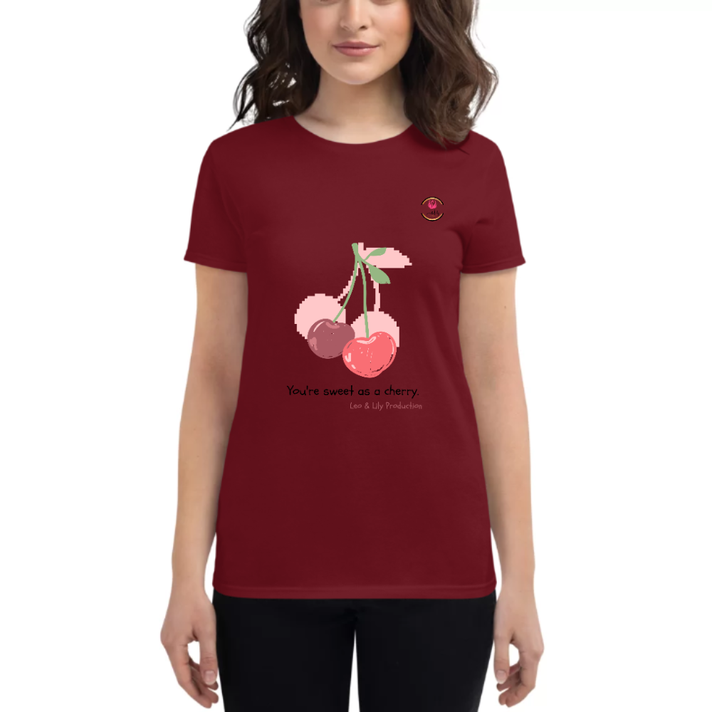 Womens Round Neck T shirt To Flex on Sweet Vibes