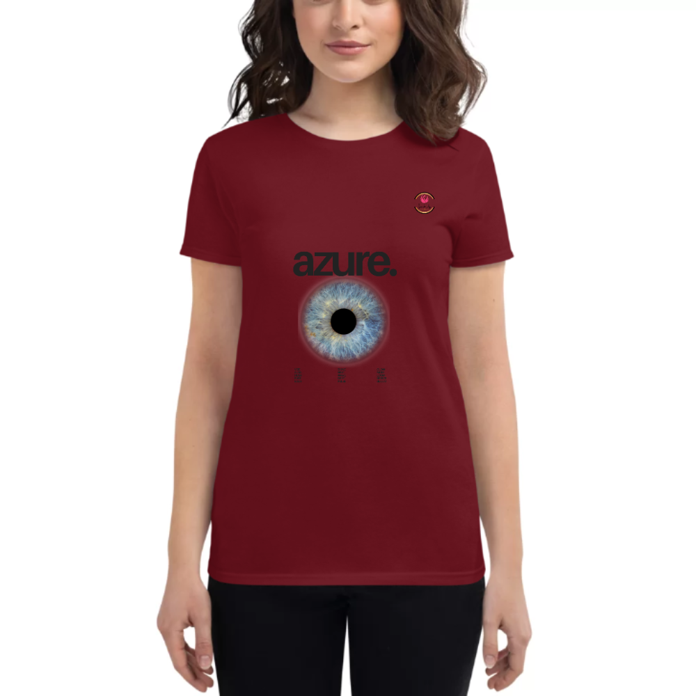 Womens Round Neck T shirt Positive Vibrant Wear your Vibe