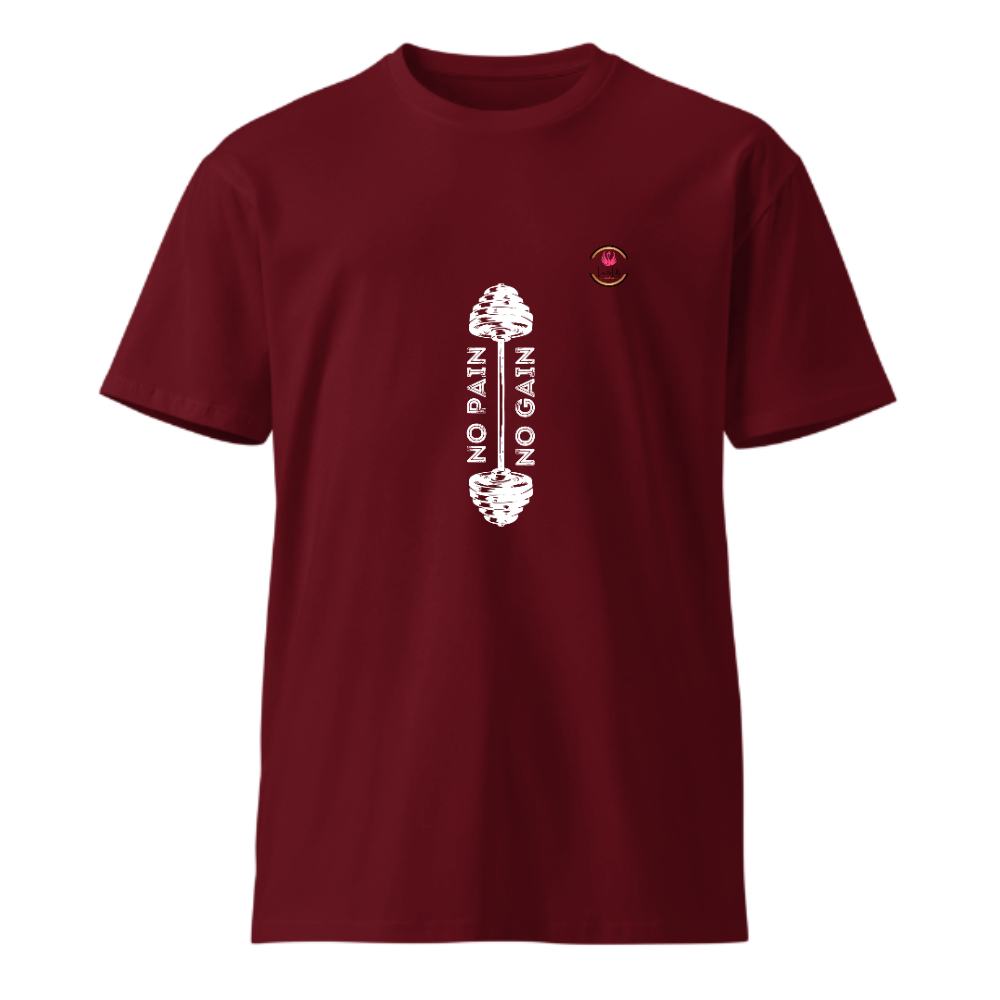 Unisex Cotton Round Neck T-shirt Light one for the Workout