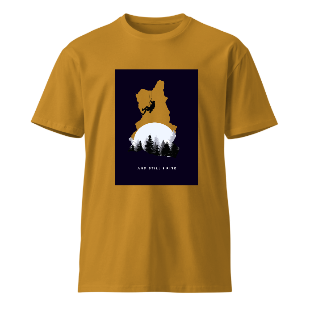 Unisex Premium Round Neck T shirt Rise Above ALL