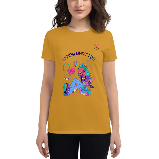 Womens Round Neck T shirt ONLY For the Bright ONES