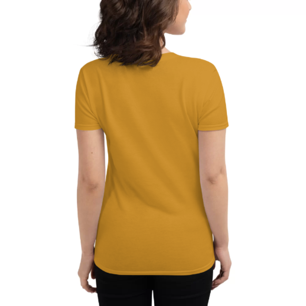 Womens Round Neck T shirt Lets Have a SELFIEE