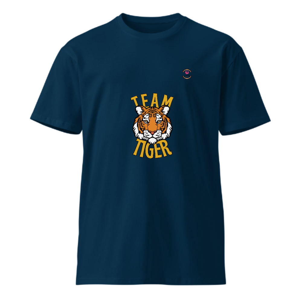Unisex Premium Round Neck T shirt Team Tiger