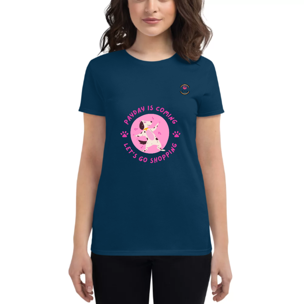 Womens Round Neck T shirt Payday FunDay