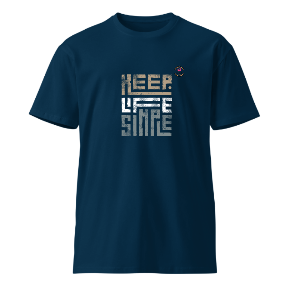 Unisex Premium Round Neck T shirt KEEP IT Simple