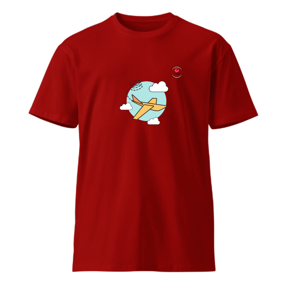 Unisex Premium Round Neck T shirt PaPEr FLy