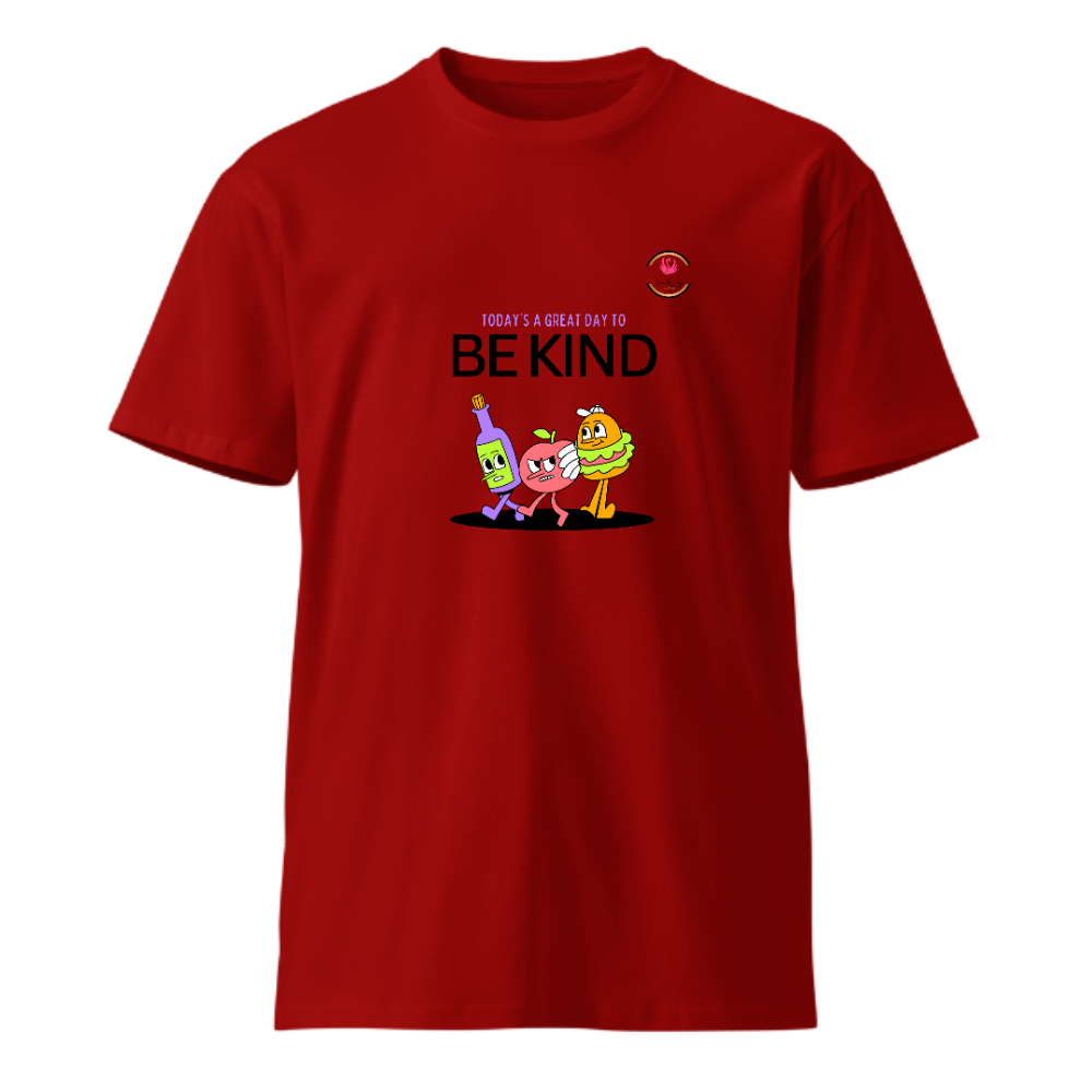 Unisex Premium Round Neck T shirt Be Kind Each Day