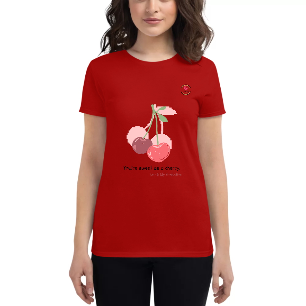 Womens Round Neck T shirt To Flex on Sweet Vibes