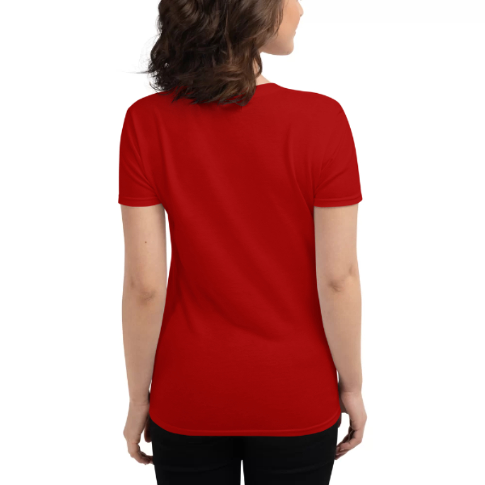 Womens Round Neck T shirt Wear the KAT SUNE