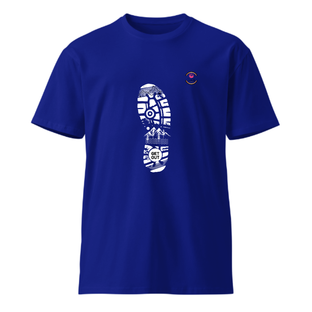 Unisex Premium Round Neck T shirt More Steps A DAY