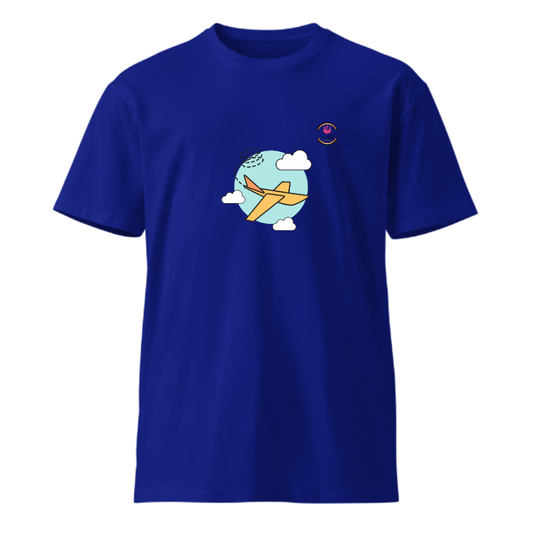 Unisex Premium Round Neck T shirt PaPEr FLy