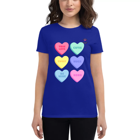 Womens Round Neck T shirt A Lot To Admire