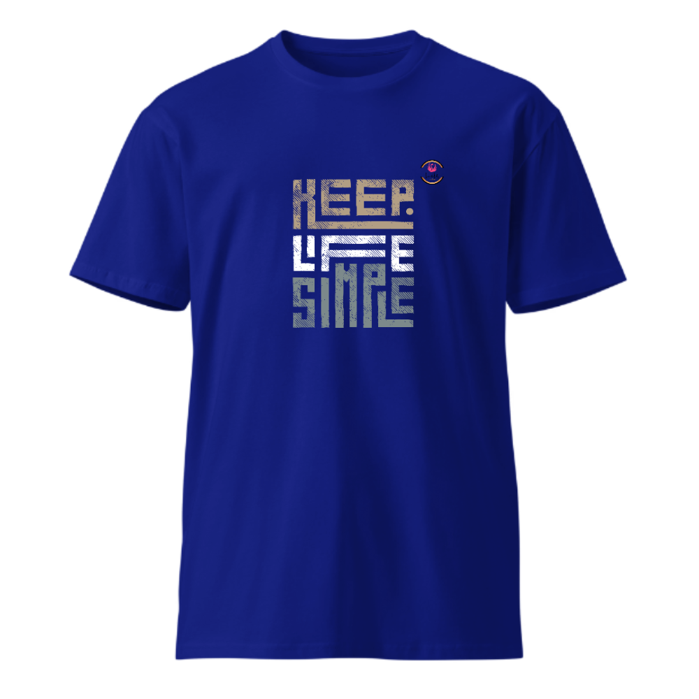 Unisex Premium Round Neck T shirt KEEP IT Simple