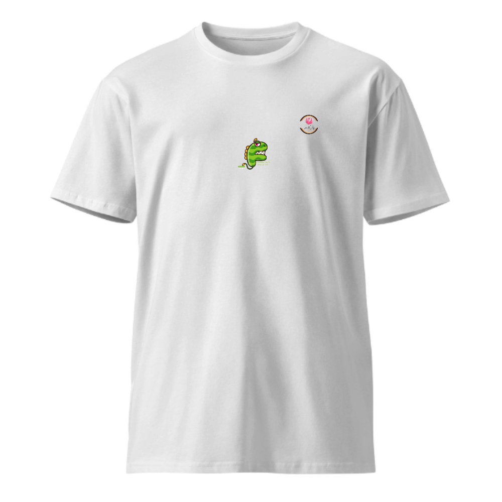 Unisex Premium Round Neck T shirt Not a Bad Dino Sure
