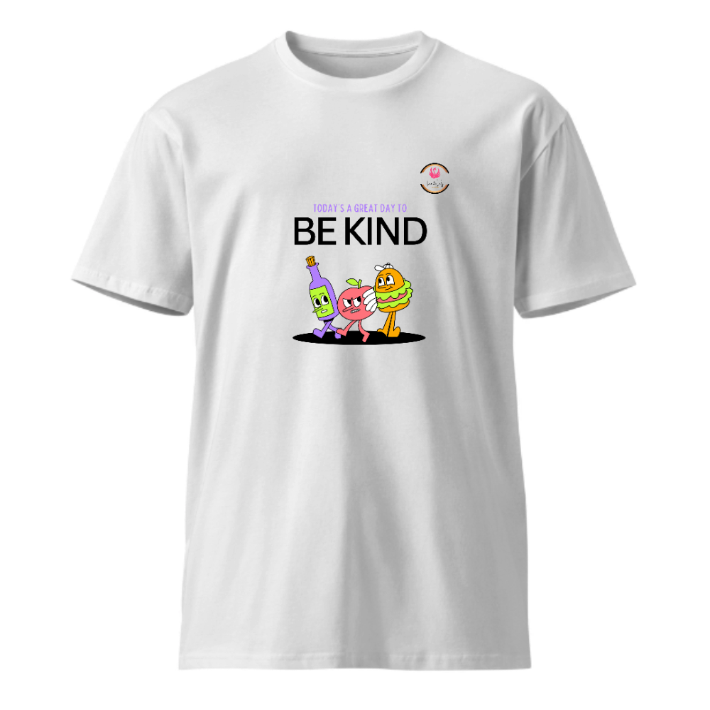 Unisex Premium Round Neck T shirt Be Kind Each Day