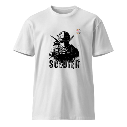 Unisex Premium Round Neck T shirt The OG Gaming Soldier
